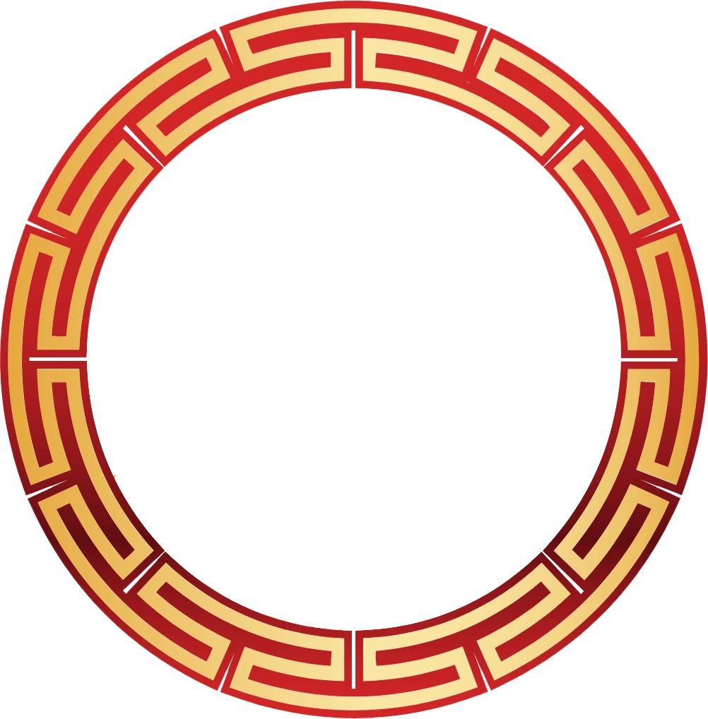 bigfafa chinese ornament circle